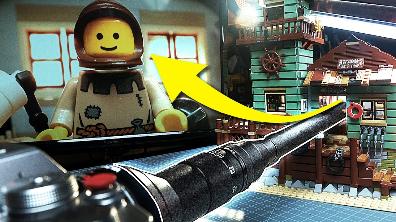 I got a PROBE lens for stop-motion animation!