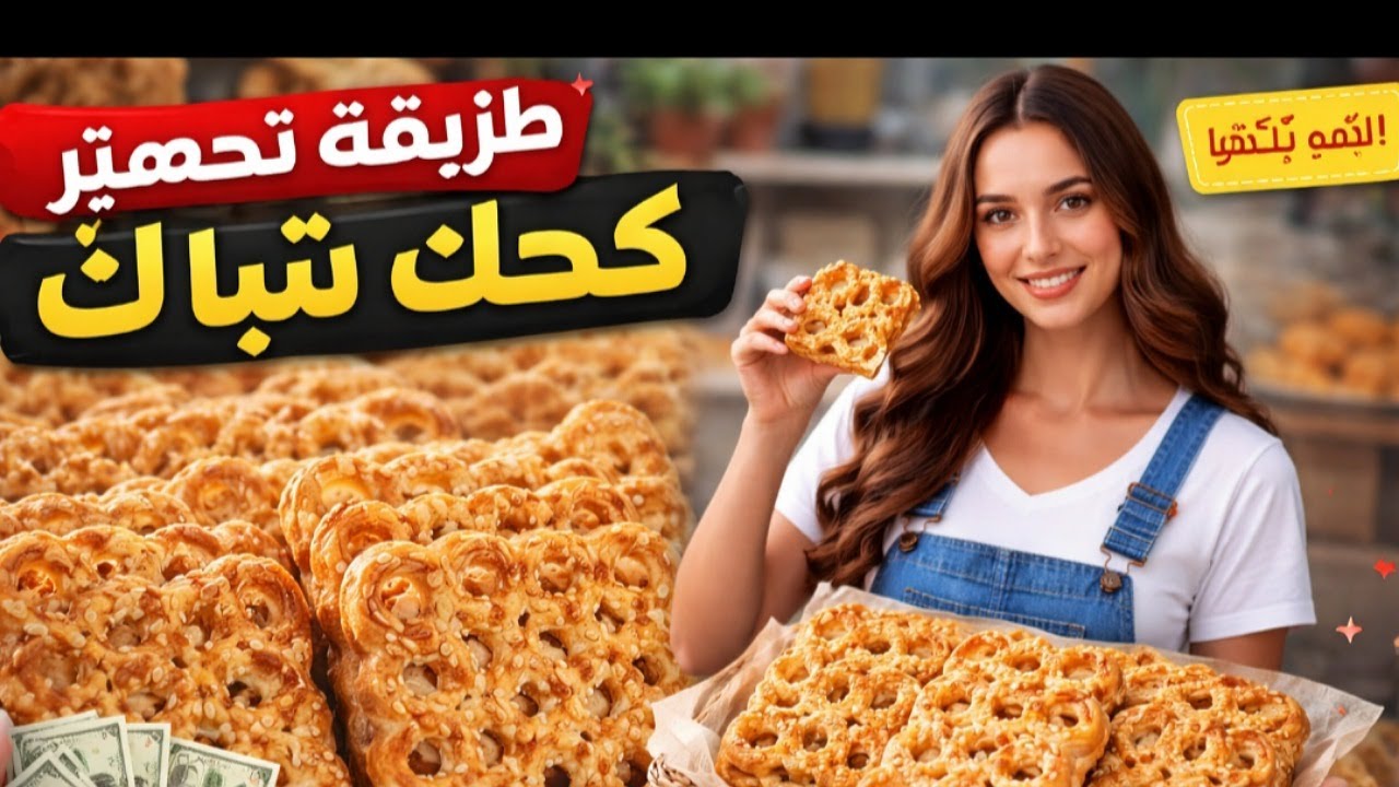 طريقة عمل كحك شباك إسكندراني الأصلي | كحك هش وناجح من أول مرة
