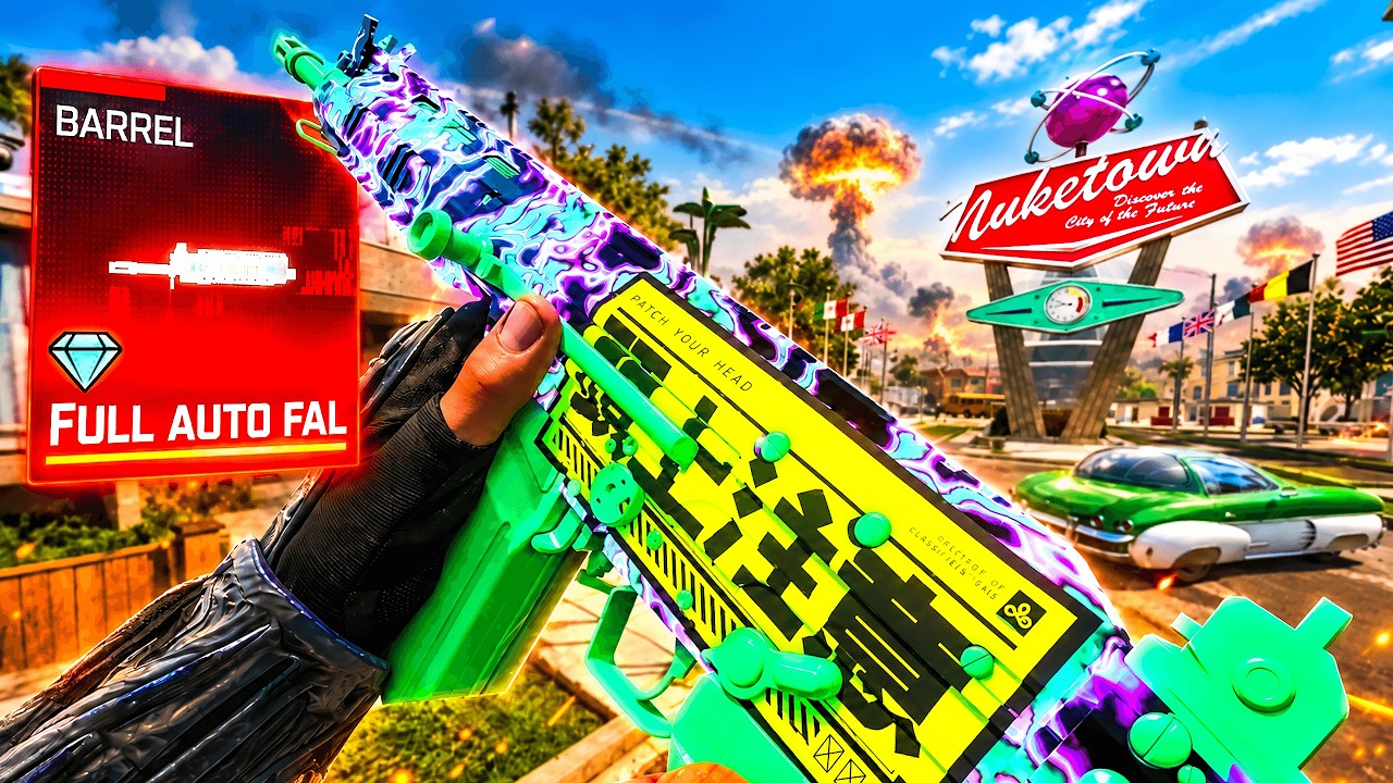 Новый FULL AUTO FAL опасен в Black Ops 7, 6-й сезон... (Лучшая сборка TR51 Para, мета BO7)
