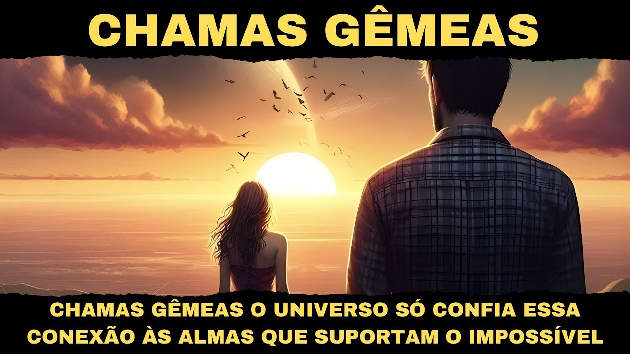 CHAMAS GÊMEAS O UNIVERSO SÓ CONFIA ESSA CONEXÃO ÀS ALMAS QUE SUPORTAM O IMPOSSÍVEL