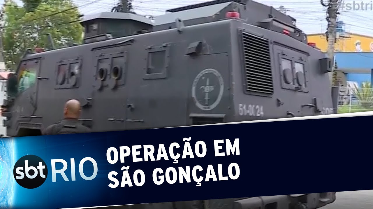 Operação da PM após guerra do tráfico em São Gonçalo