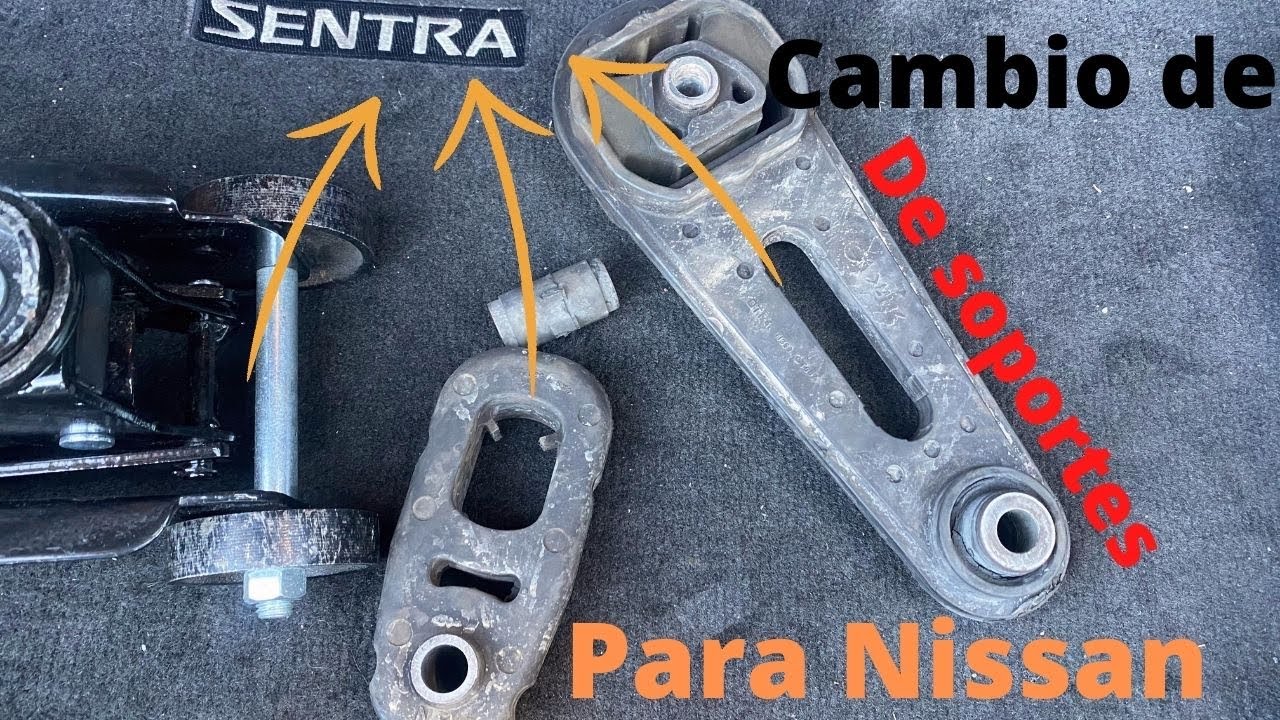 1/parte de Soportes dañados de Nissan Sentra 2007 motor 2.0