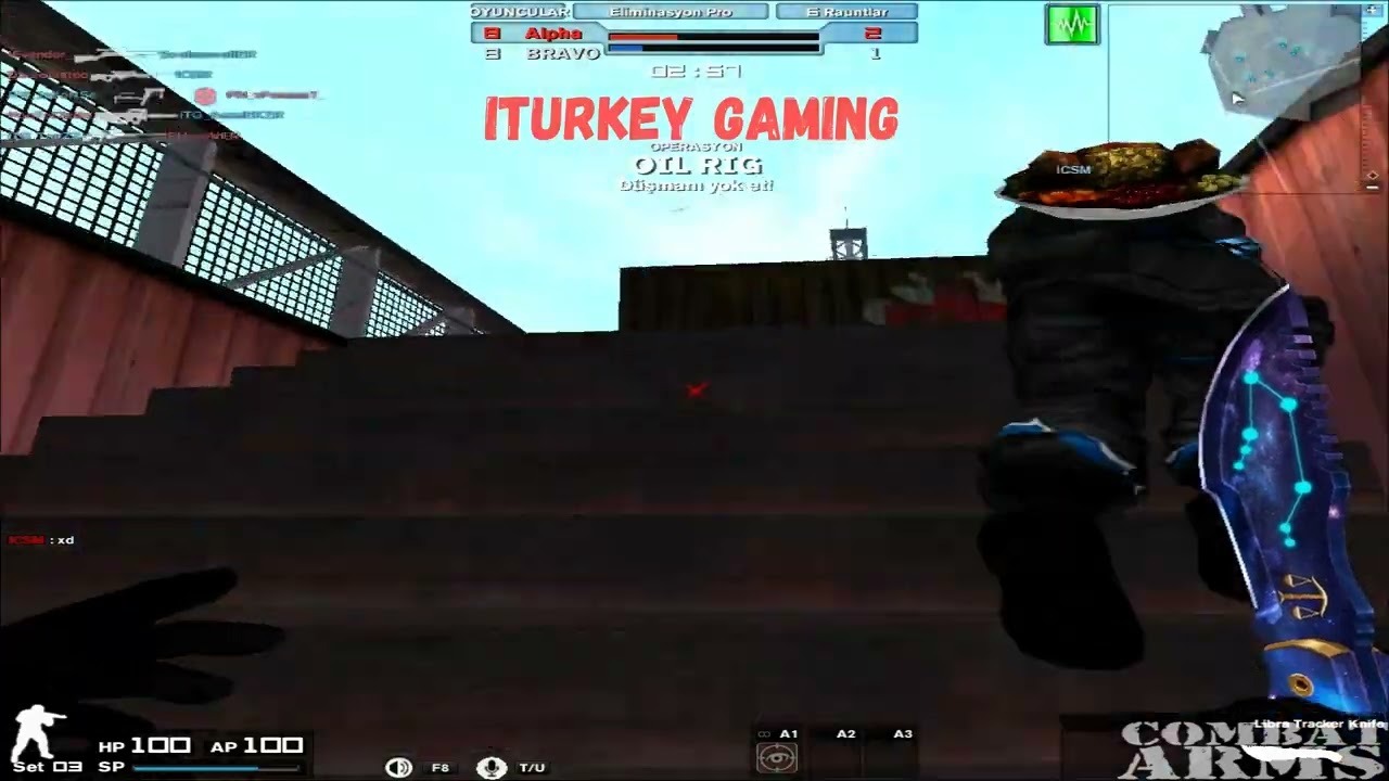 [8 vs 8 CLAN WAR ] iTurkey Gaming VS Pink Heart ( HD )1080P Mert Zengin #combatarmsclassic