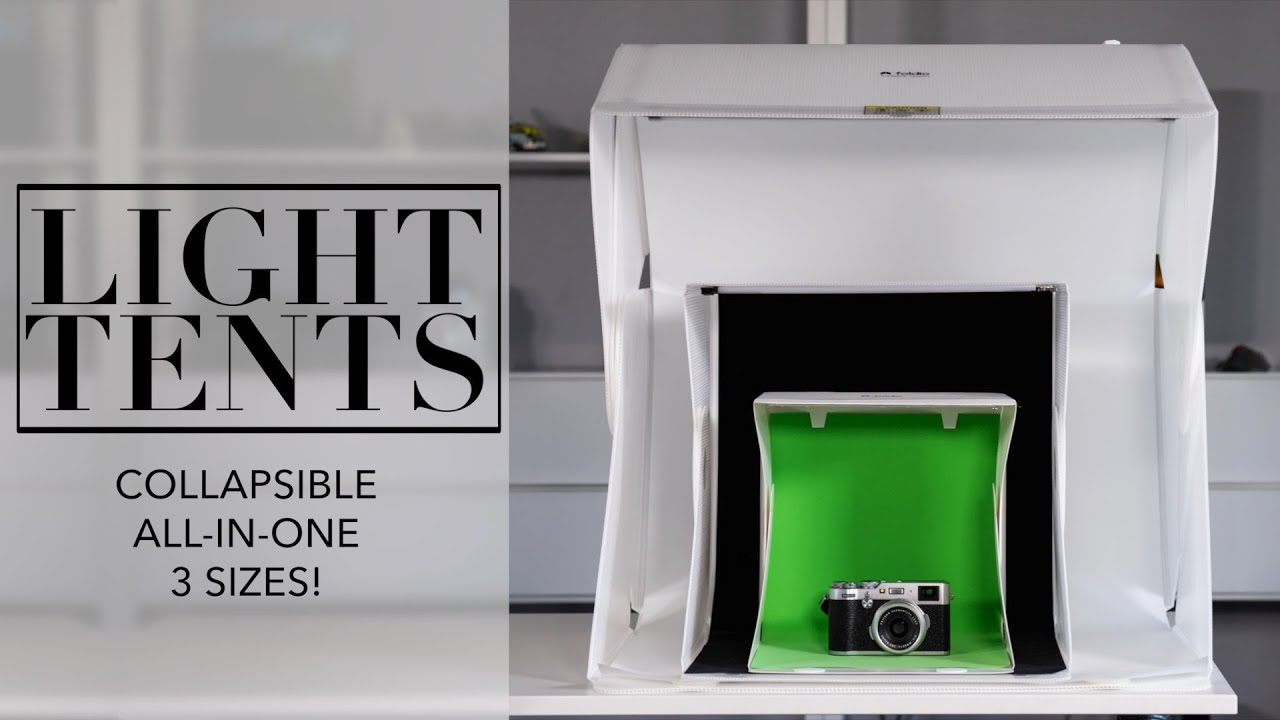 Three Choices for Photography with a Light Tent