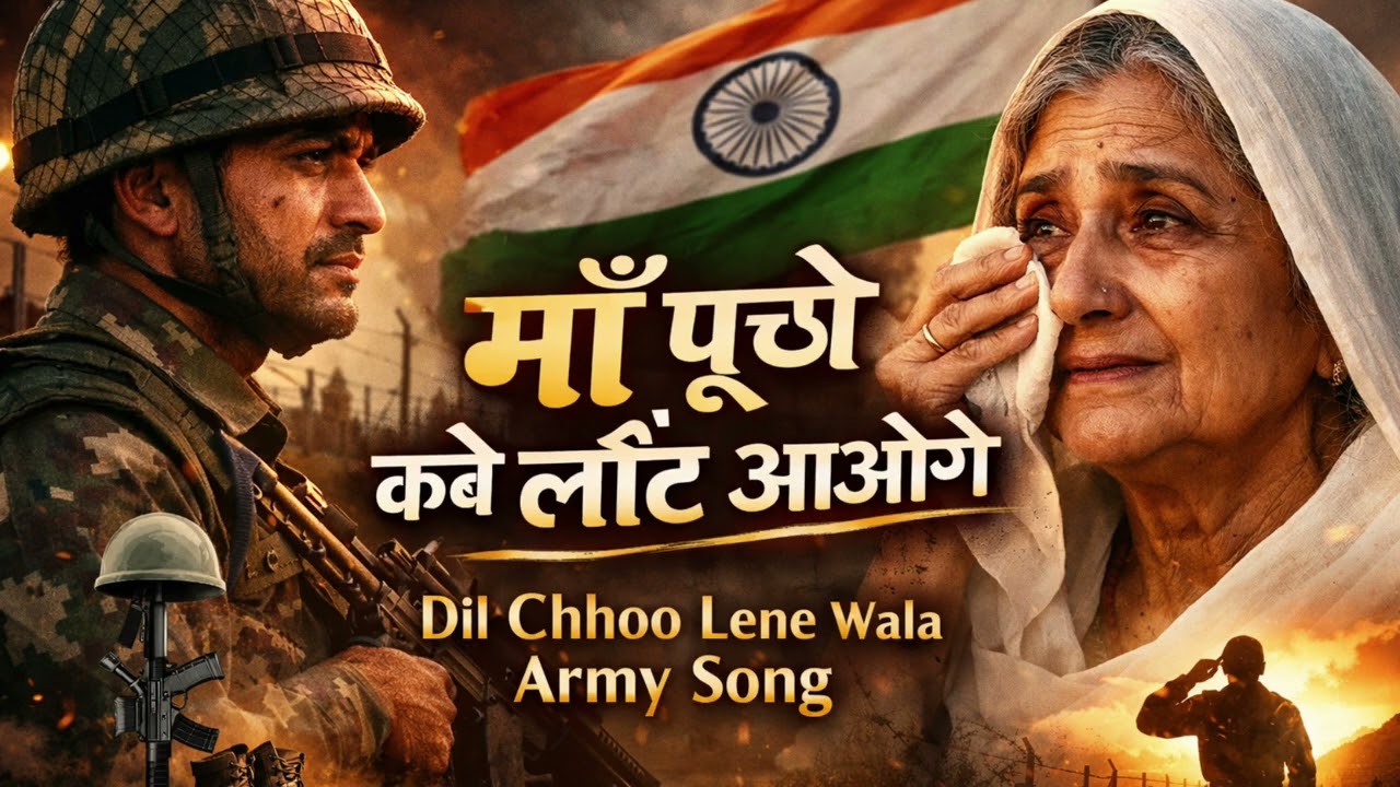 माँ पूछे कब लौट आओगे 😢🇮🇳 | Indian Army Emotional Song | Dil Chhoo Lene Wala Desh Bhakti Geet
