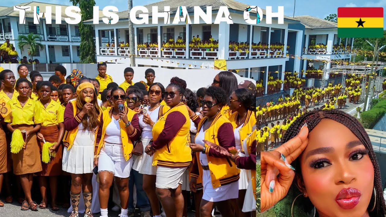 THEY CAME FROM AMERICA, UK, CANADA TO GHANA FOR THE LOVE OF THEIR COUNTRY. #holychild@80 #ghana