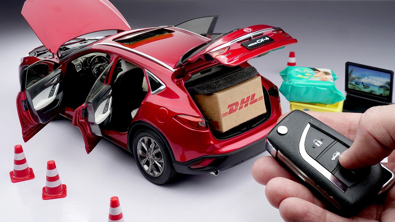 Unboxing of MAZDA CX-4 1:18 Scale  (💖 Incredibly Realistic Diecast Model)