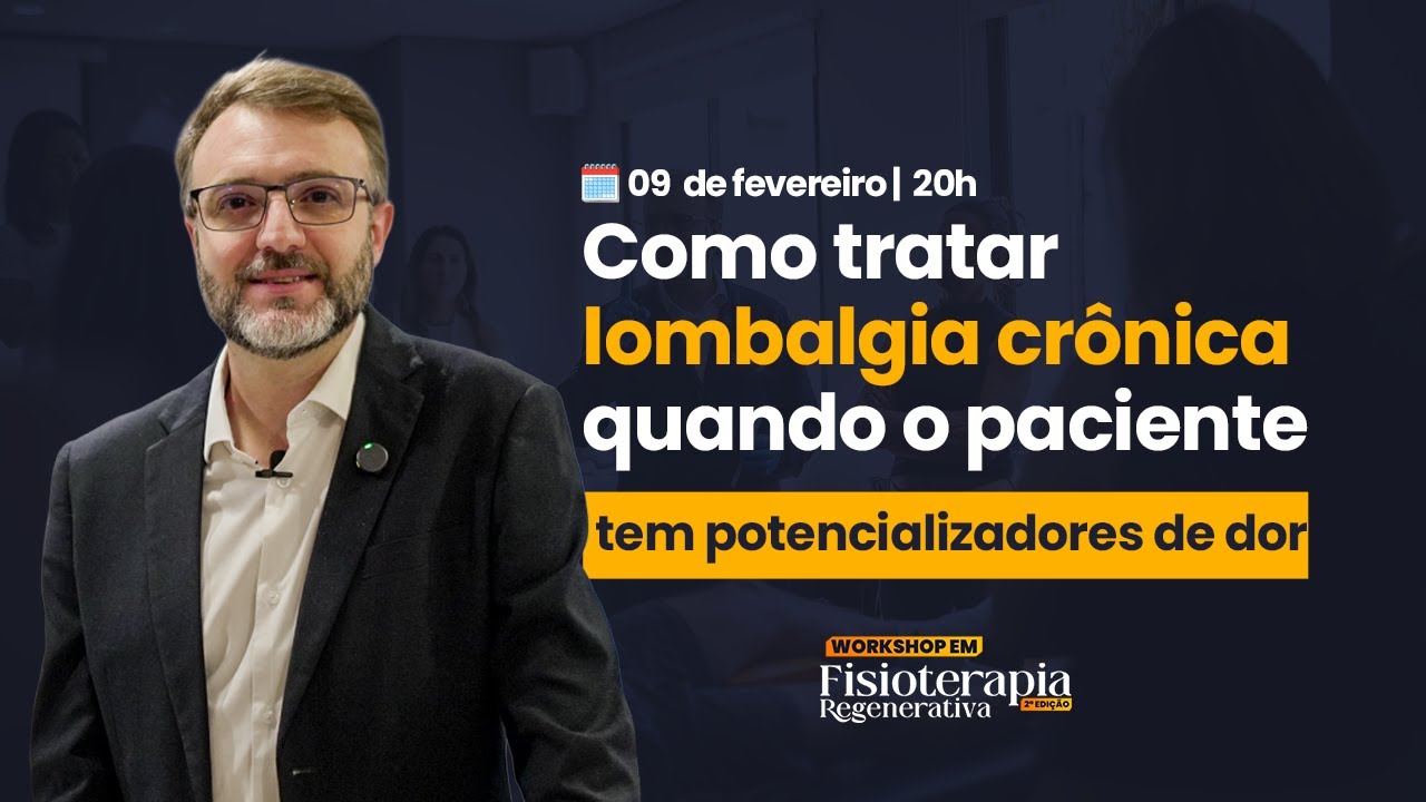 Como tratar lombalgia crônica quando o paciente tem potencializadores de dor