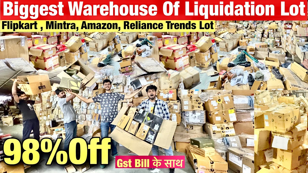 BRANDED PRODUCTS ON 98% DISCOUNT | LIQUIDATION STOCK LOT  | BRANDED FACTORY SALE bhilwada