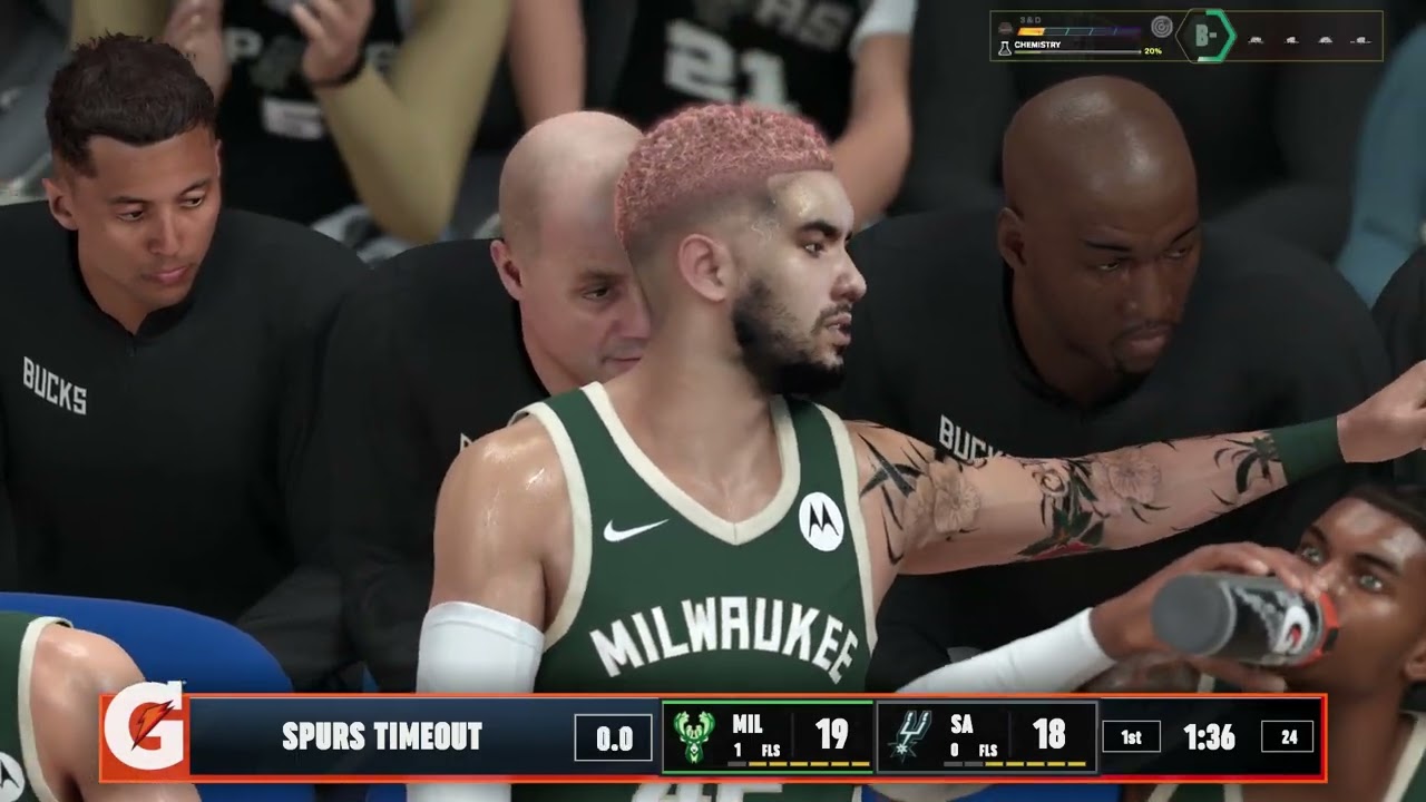 NBA 2K26 – MyCareer | EP 107: Bucks x Spurs — 47 PTS CONTRA WEMBY 🔥