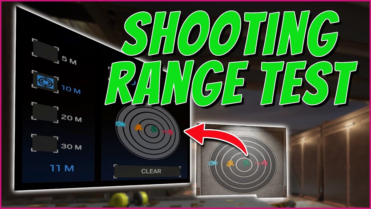 First Look at the SHOOTING RANGE - Rainbow Six Siege Y7S2 Vector Glare