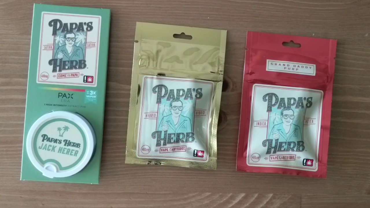 Papa's Herb Pax Era Pod & 510 Carts Review