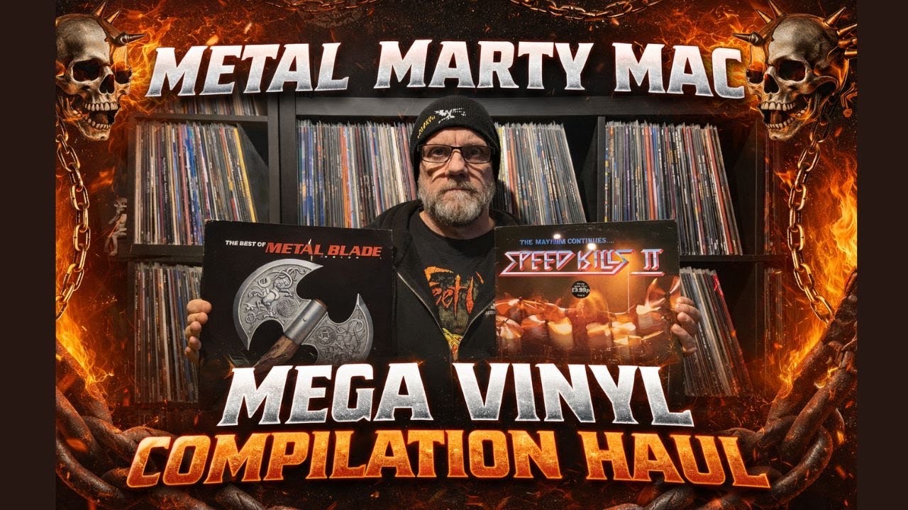 Mega Metal Compilation Album Haul inc Speed Kills #metalcommunity #vinylcommunity #metalcompilation