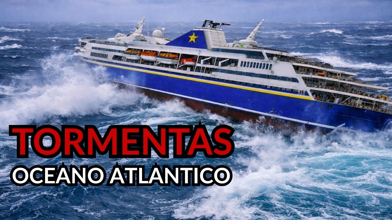TOP 5: Peores tormentas del océano Atlántico (CASOS REALES)