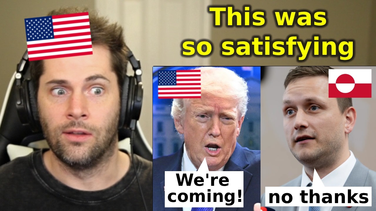American Reacts to Prime Minister of Greenland Putting Trump in His Place
