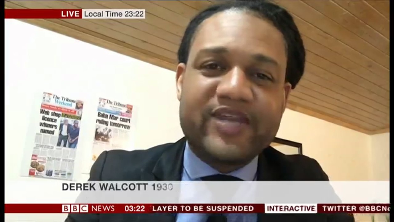 Dr. Keithley Woolward reflects on the life and work of literary giant Derek Walcott - BBC World News