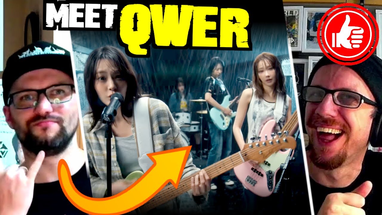 QWER challenge ☔ 『 눈물참기 』 ...will my metaller friend enjoy 