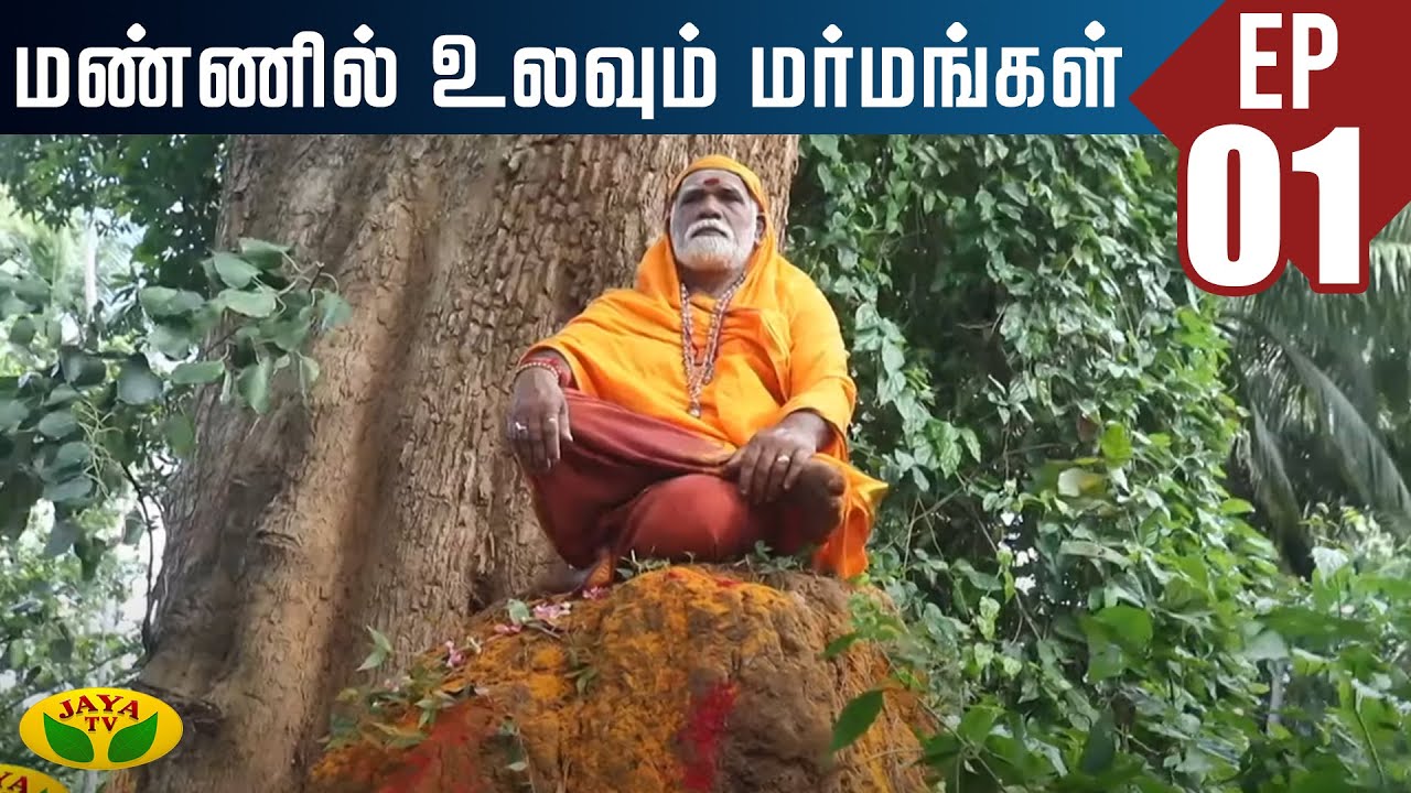 அகத்தியர் அருளிய ஜீவநாத பிரம்ம சுவடியின் மர்மம் | Mannil Ulavum Marmamgal | Jaya Tv