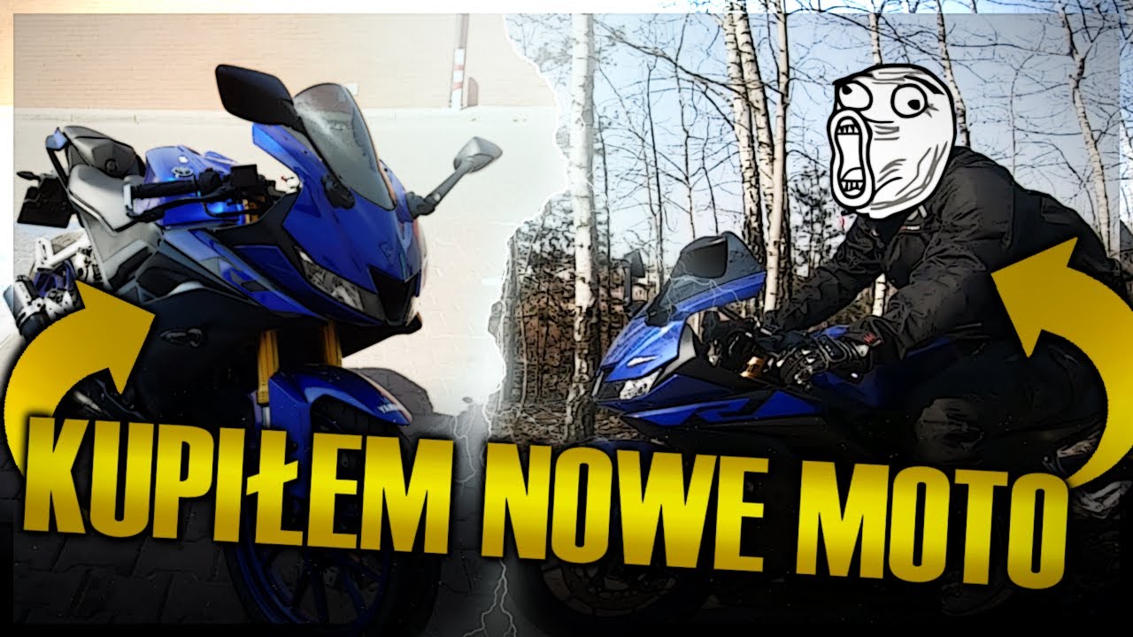 KUPIŁEM NOWE MOTO🤑YAMAHA YZF-R125 2019!/Moto Perla