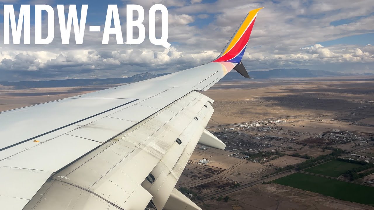 Full Flight #129 - Southwest Airlines - Boeing 737-700 - Chicago (MDW) to Albuquerque (ABQ)
