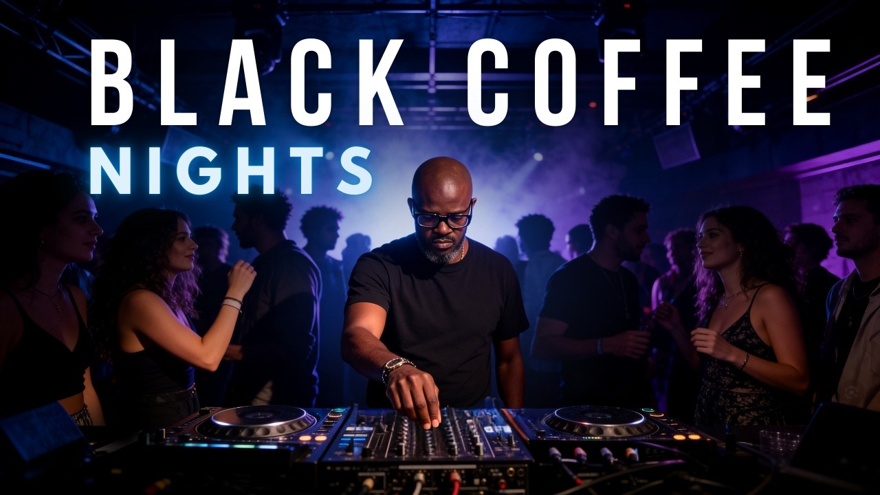 Black Coffee Nights · Hypnotic Afro House · 2AM Club Energy · Black Coffee Inspired Mix