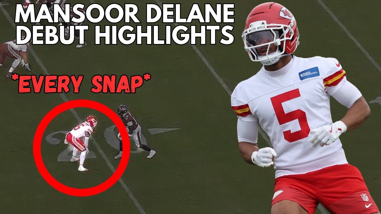 Mansoor Delane EVERY PLAY from NFL Debut 🔒| 2026 Preseason
