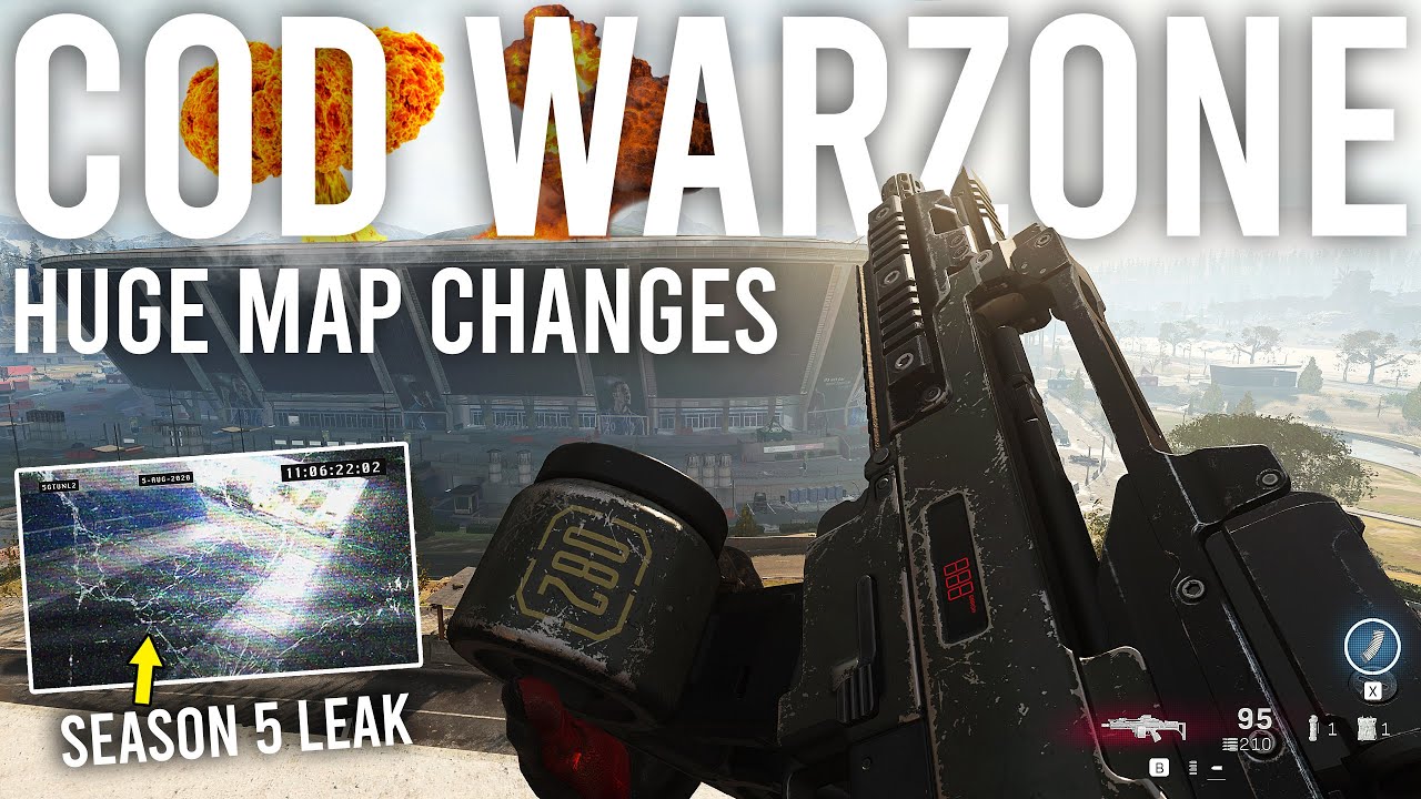 Call of Duty Warzone - Huge Map changes... I was sent a Season 5 Leak Video!