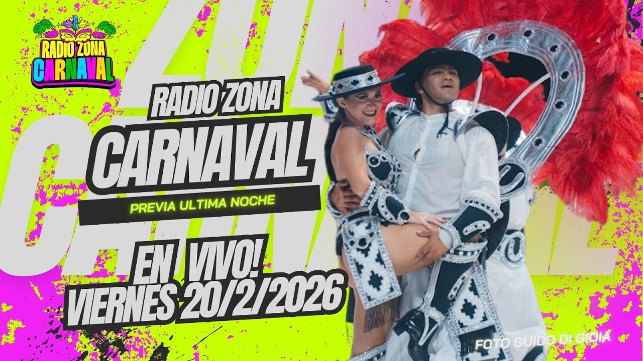 Zona Carnaval - Hoy nos visita la Directoría de la Batería Nota 10 - Viernes 20-02-2026