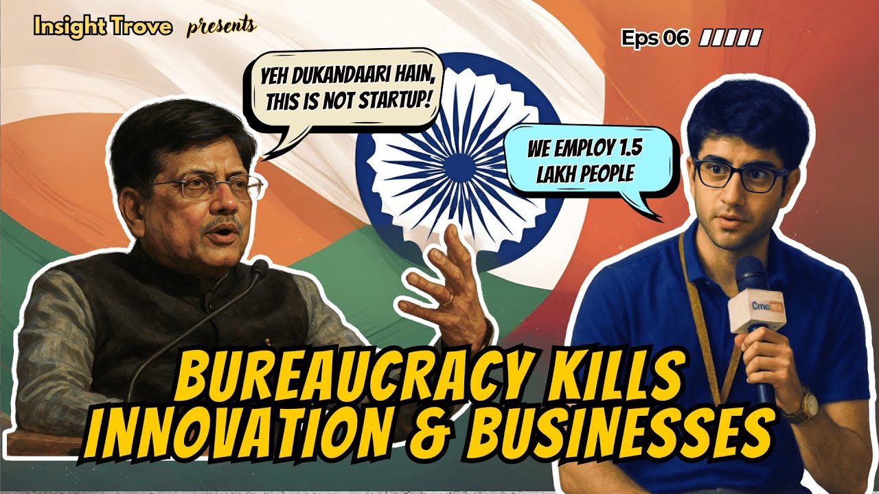 How Bureaucracy Kills Innovation of Startups & MSMEs | Real Reason behind India&rsquo;s Deep-Tech Crisis