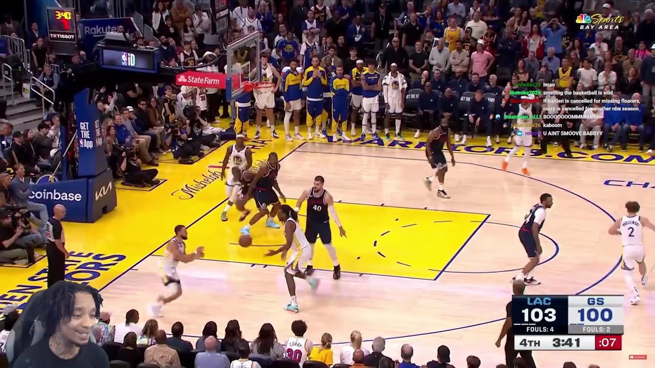 FlightReacts To CLIPPERS at WARRIORS | FULL GAME HIGHLIGHTS | April 13, 2025!
