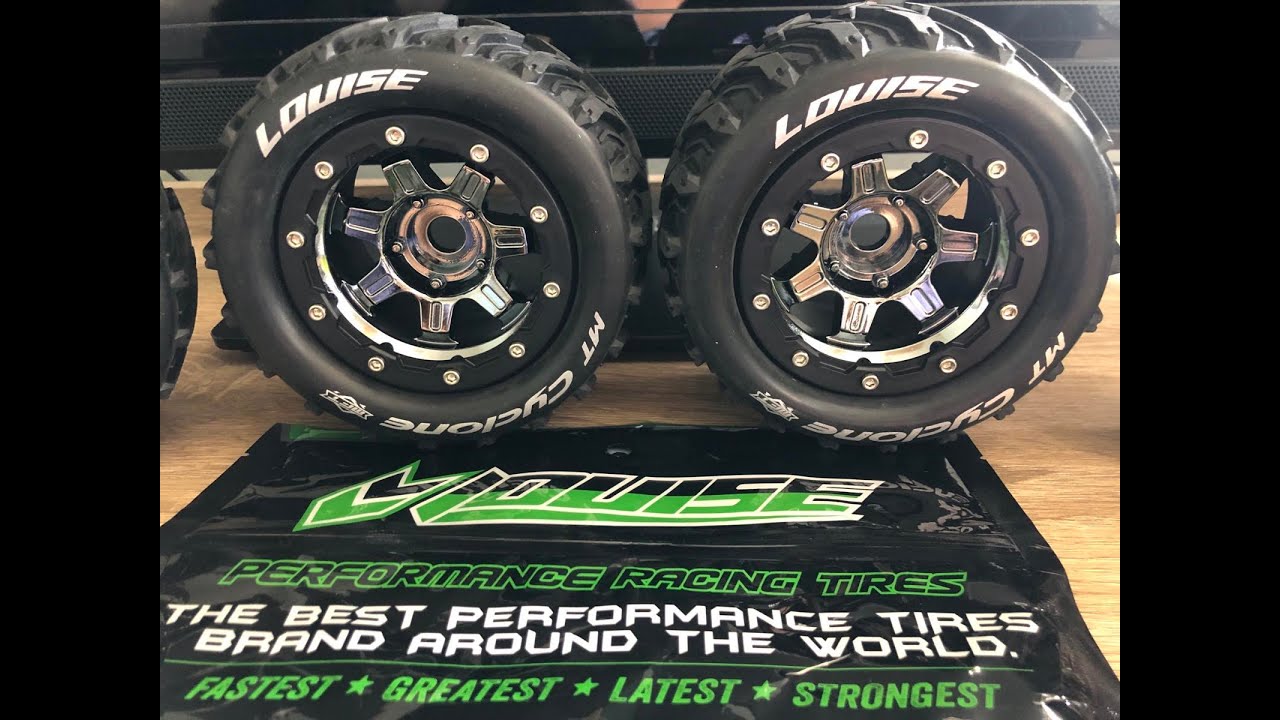 Unboxing of the Louise MT Cyclone LT 3331 SBC for Traxxas Maxx