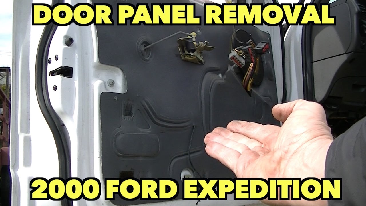 Door panel removal + Lock fix...2000 Ford Expedition 1997-2003