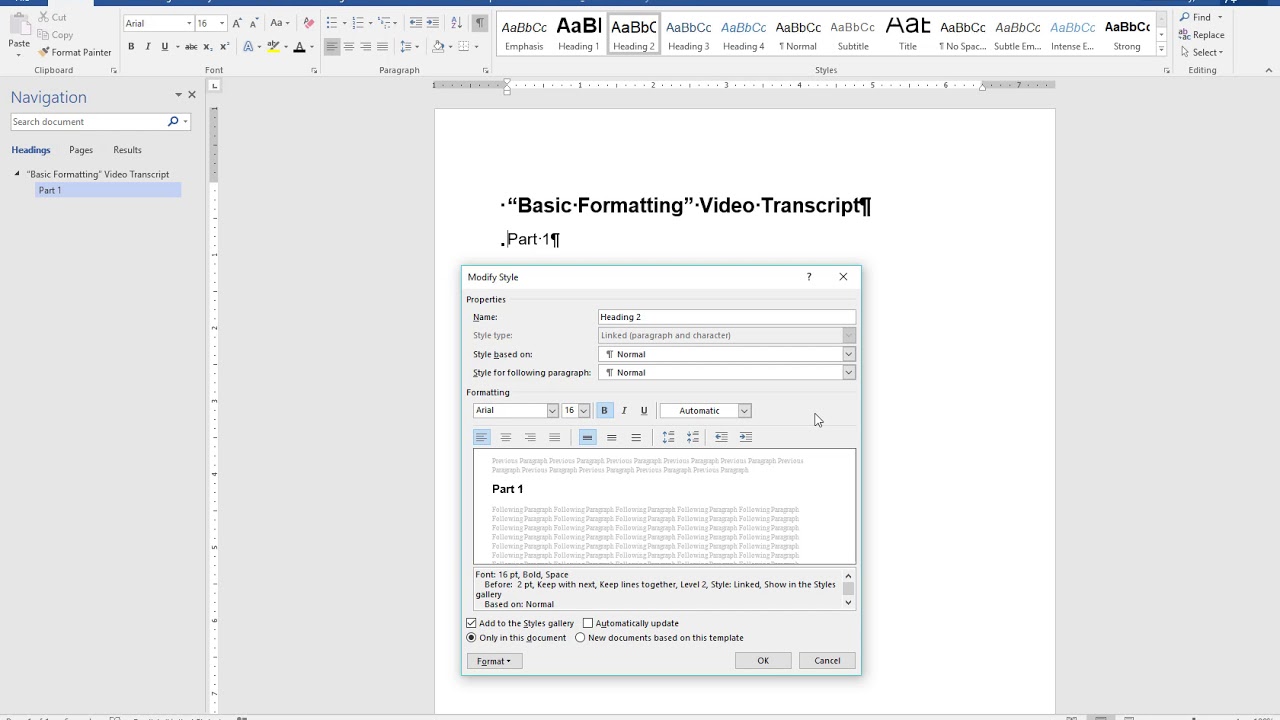 Making Word Documents ADA Compliant Part 1