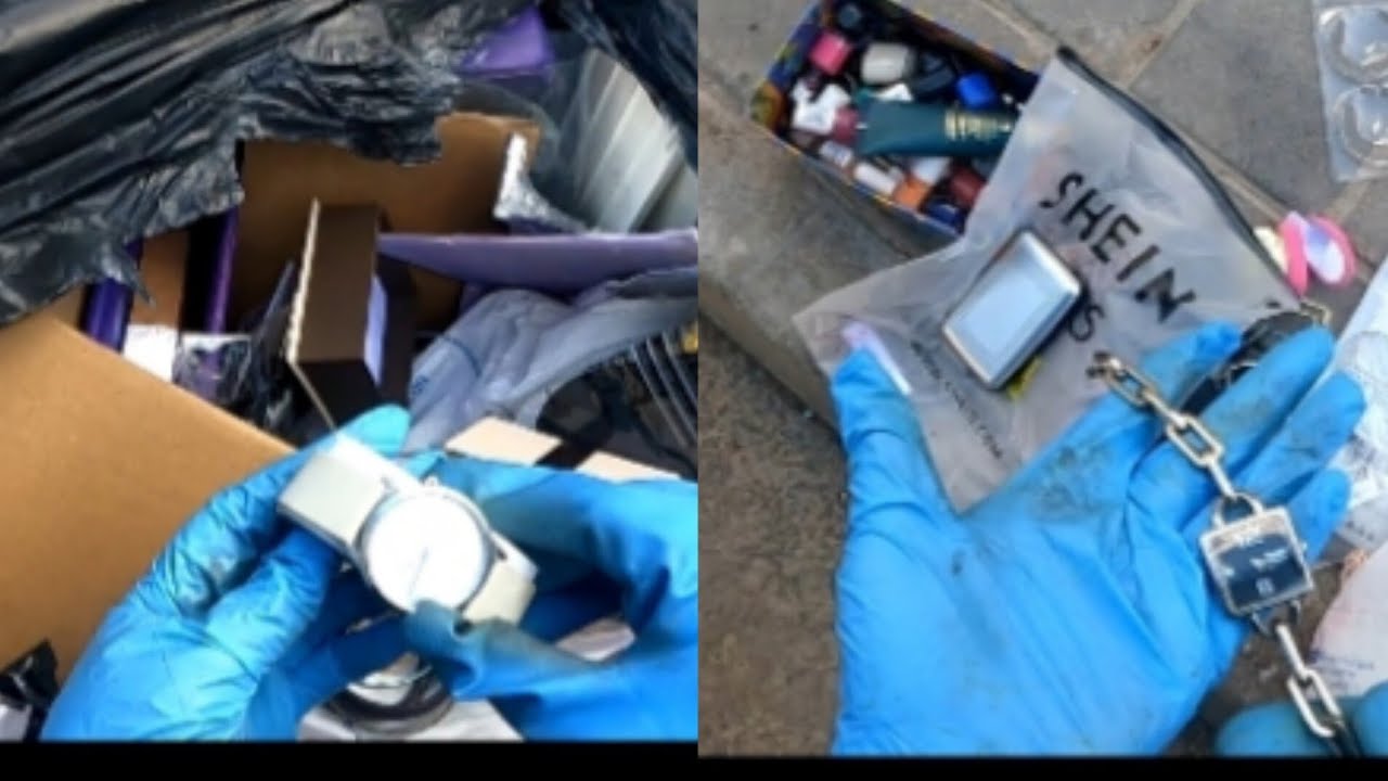MIREN TODO LO QUE ESTABA EN LOS CONTENEDORES DE BASURA