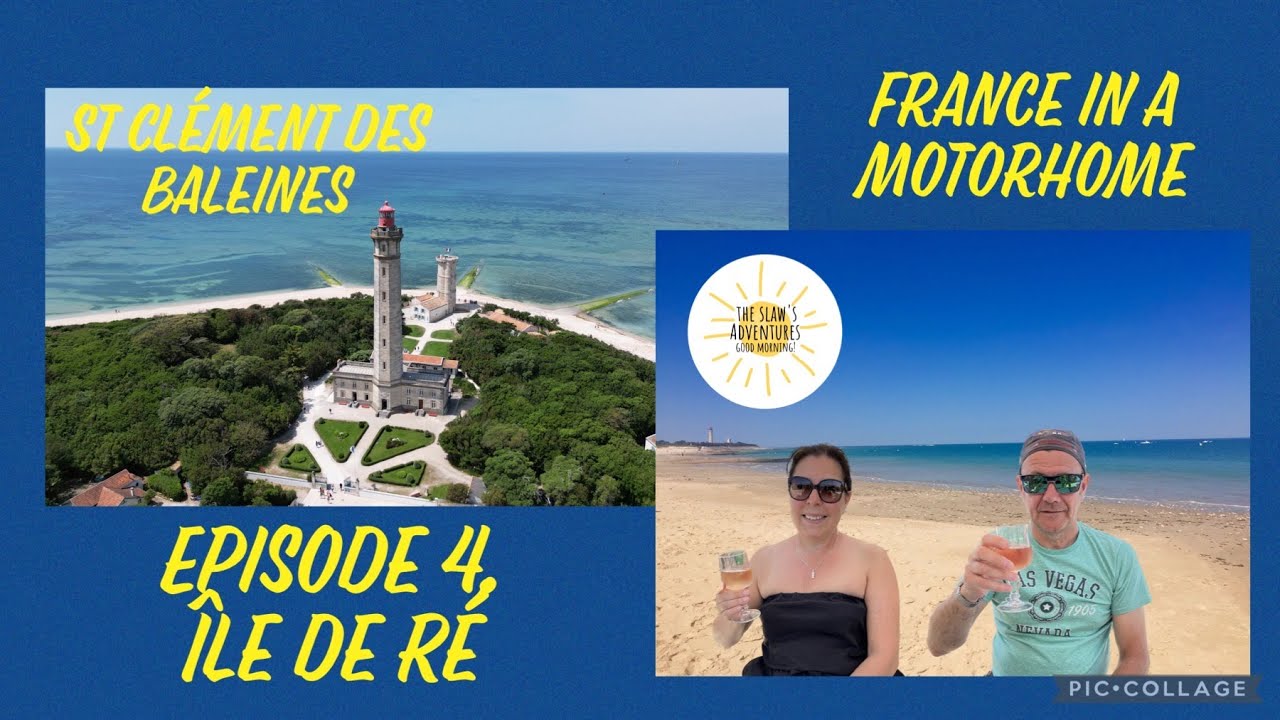 France in a motorhome. Île de ré. Saint Clements de Baleine.