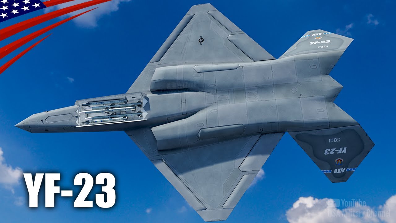 YF-23 – Stealthier, Faster, and Forgotten: The Jet America Didn’t Choose