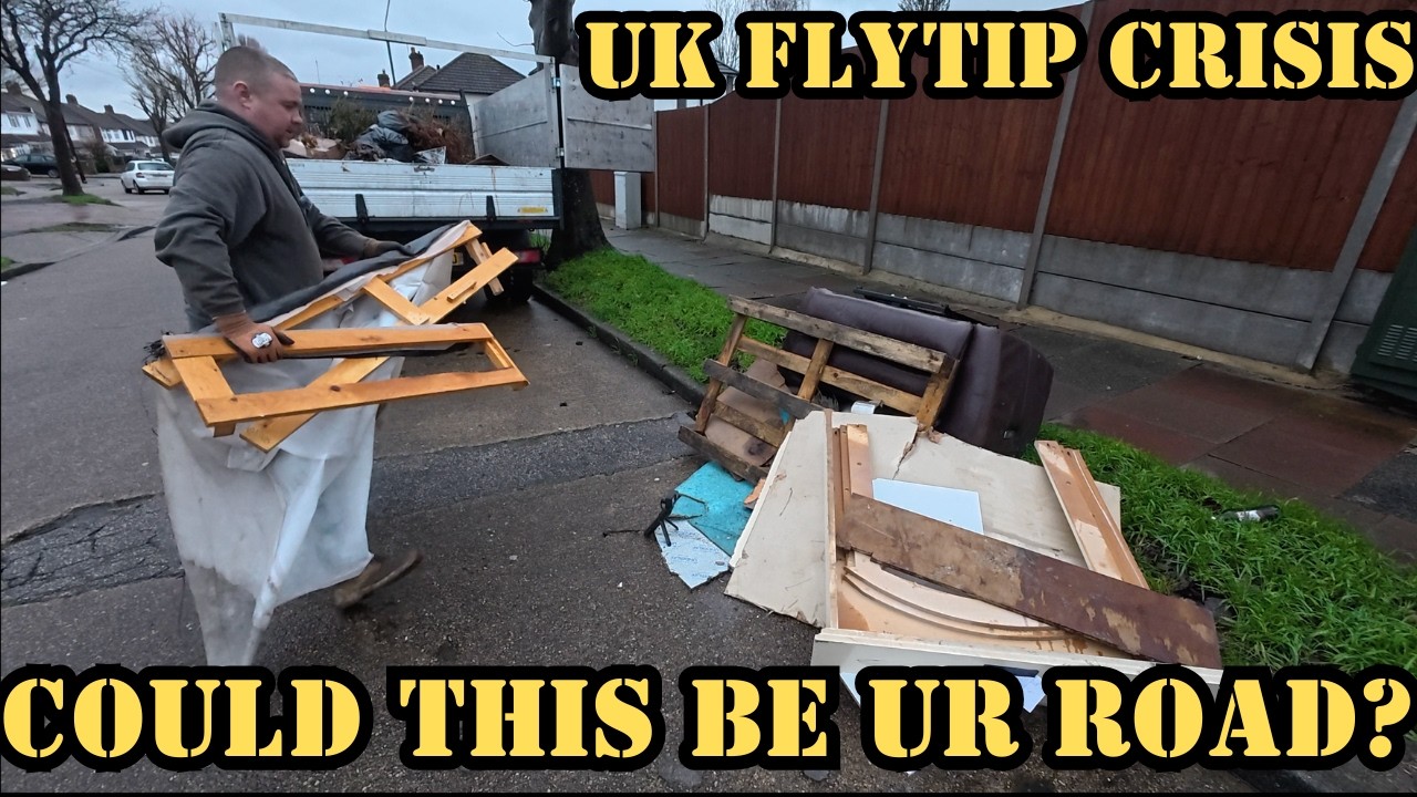 Bexley Beast (Liam) Takes On UK Fly Tip Crisis 1 Stop At A Time 