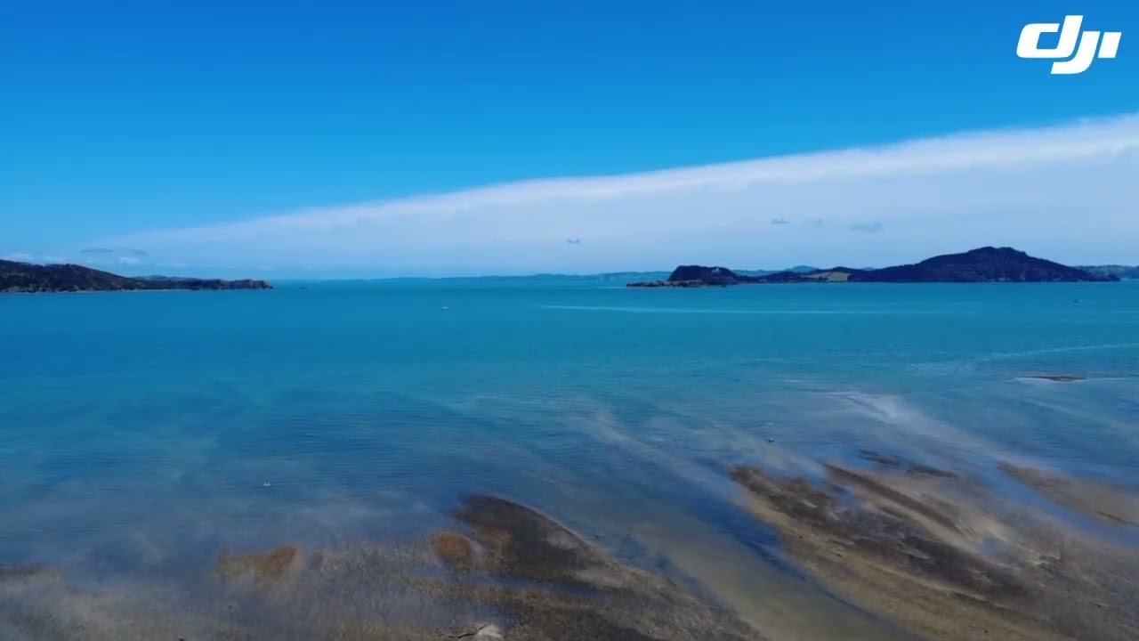 KawaKawa Bay Beach New Zealand DJI Mini 4K Drone