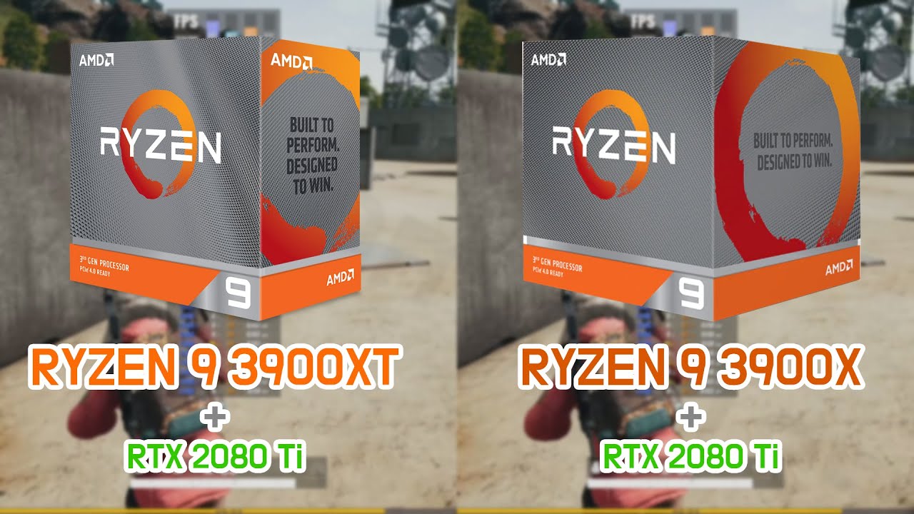 RYZEN 9 3900XT vs 3900X with RTX 2080 Ti (5 Games)