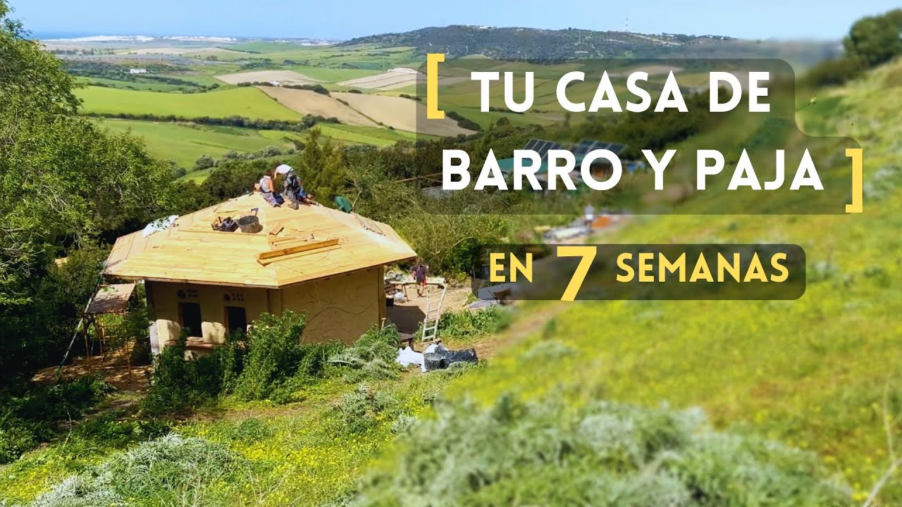 Así CONSTRUIMOS esta CASA [ Barro, paja y madera]