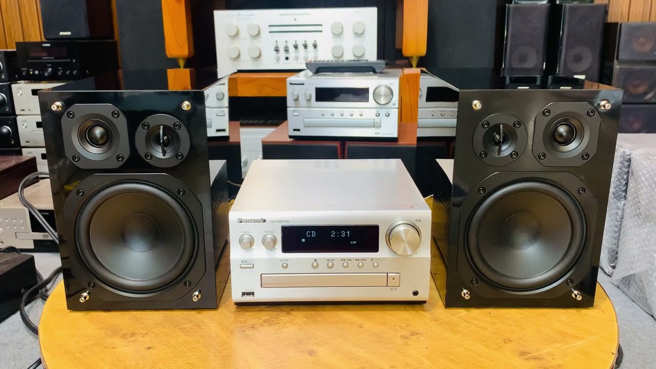 Dàn âm thanh mini Nhật: Panasonic pmx100 