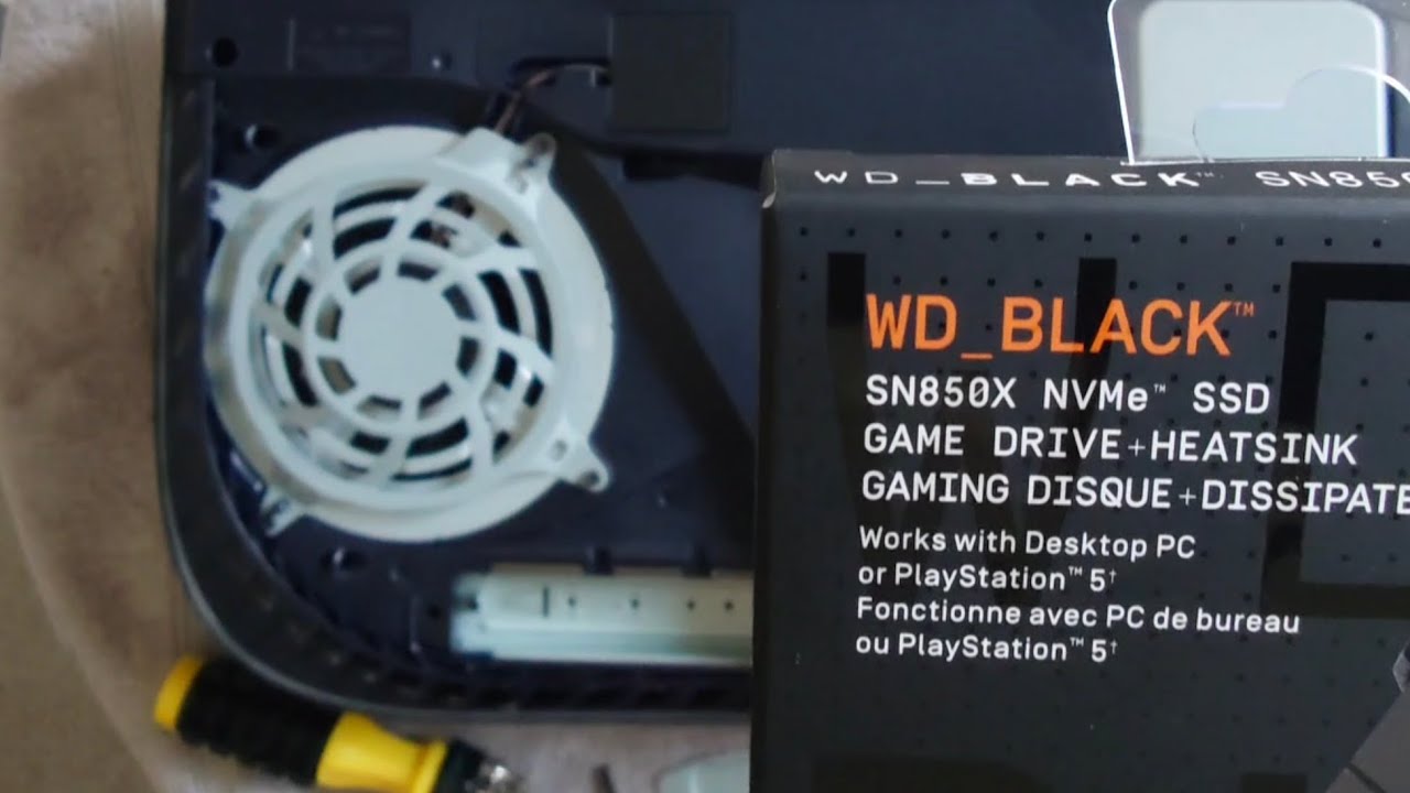 MabsLife | How to upgrade your PS5 Storage SSD (2TB WD Black SN850X with Heatsink)