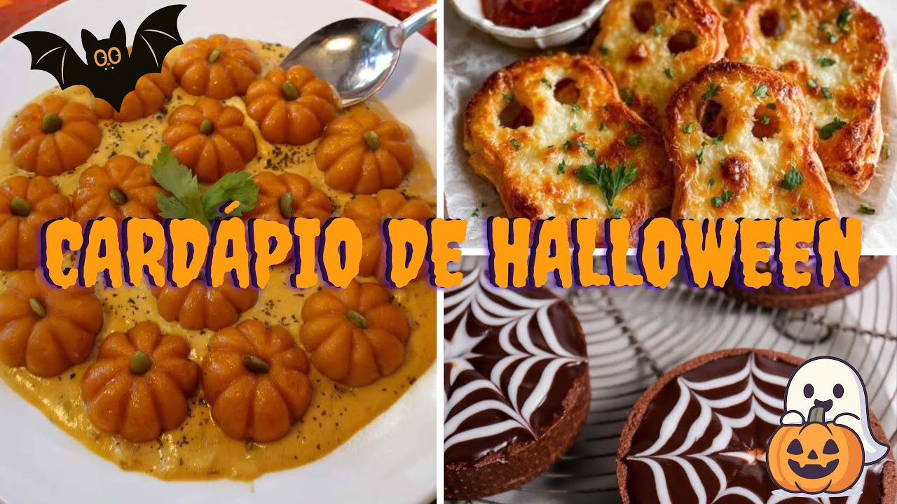Cardápio completo - Jantar de Halloween 🎃 