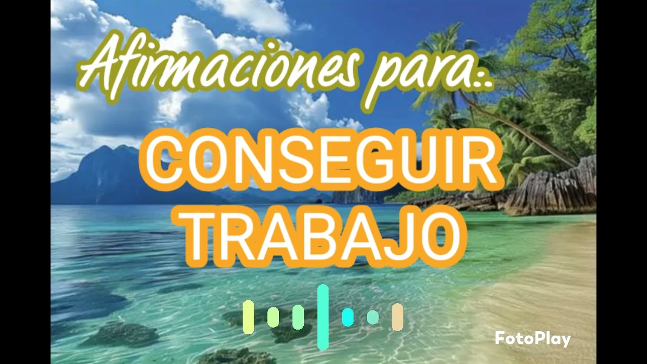 AD 🪄💫:  AFIRMACIONES PARA CONSEGUIR TRABAJO