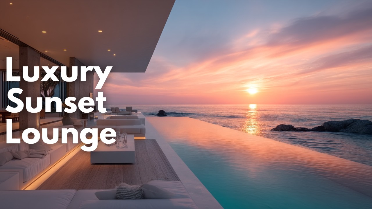 Golden Hour Ocean Lounge | Sunset Relaxing Deep Chill & Smooth Beats
