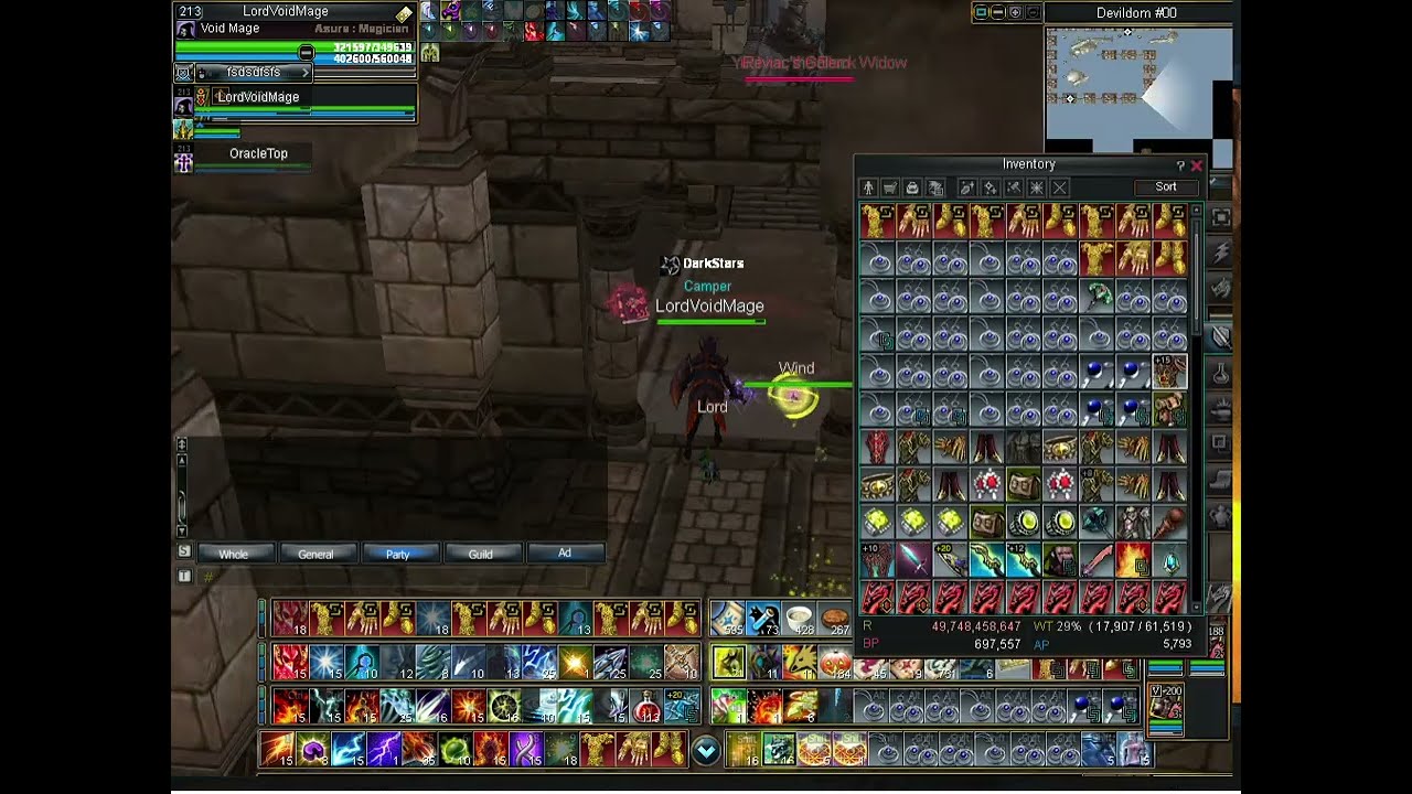 Rappelz - Void Mage DDs6 Solo