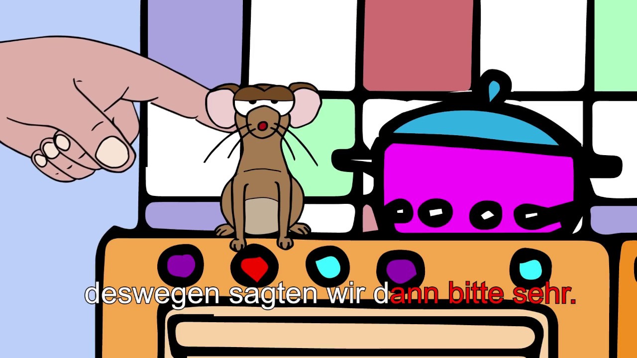 Die kleine Maus - Yleekids Deutsch lernen mit Kinderliedern