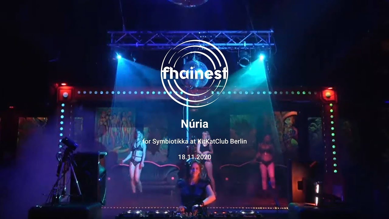 DJane N&uacute;ria (fhainest) for Symbiotikka @ KitKatClub [Livestream 18.11.2020]