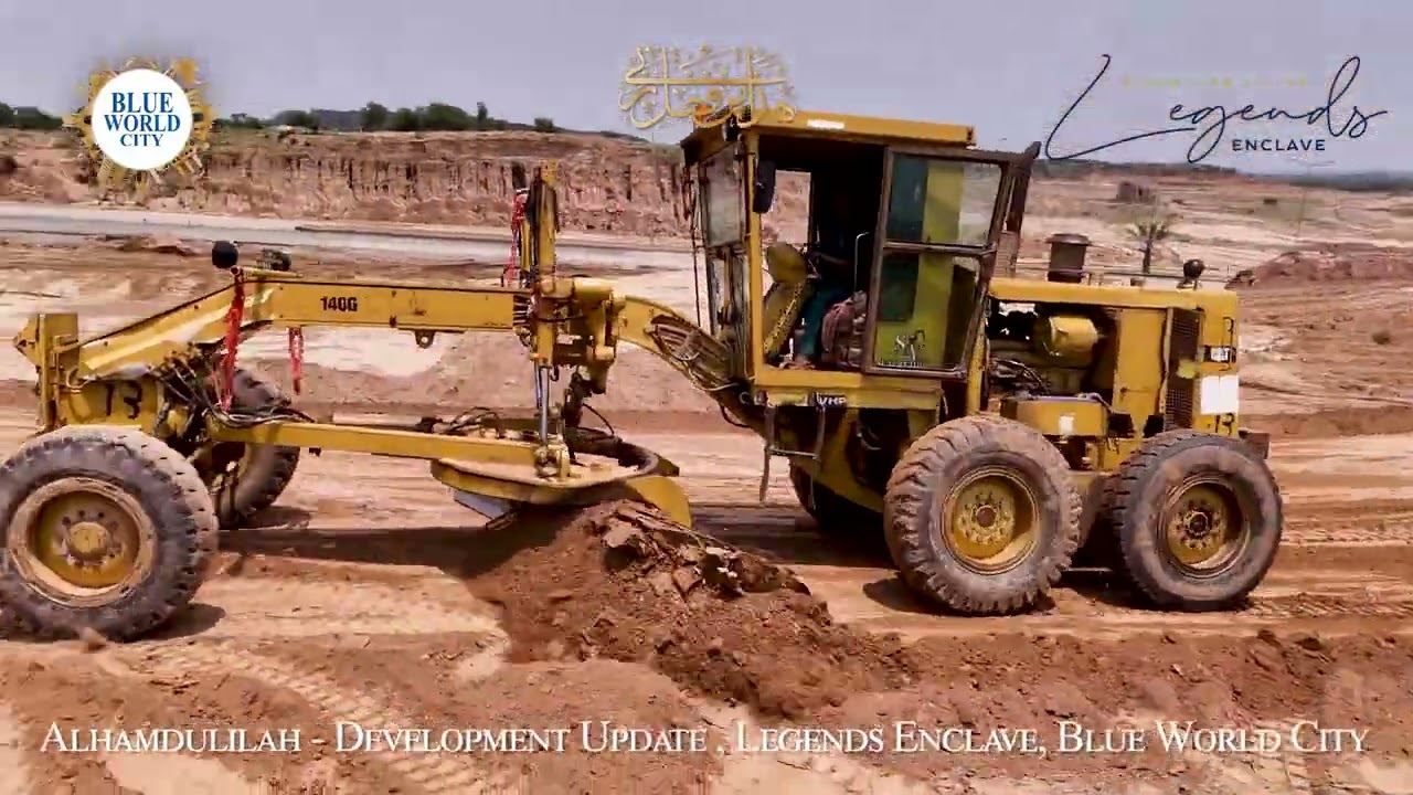 Alhamdulilah - Fast-Paced Development underway @ Legends Enclave, Blue World City.