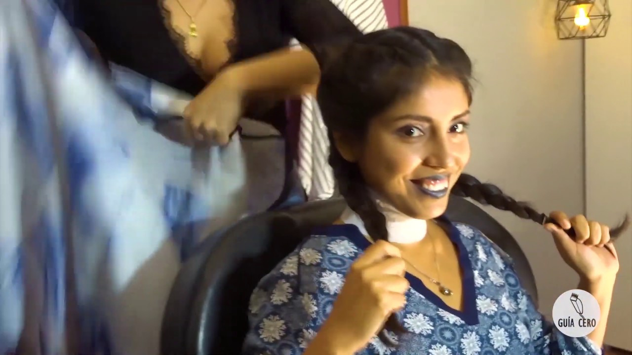 36 Vania: long, right into the middle, headshave